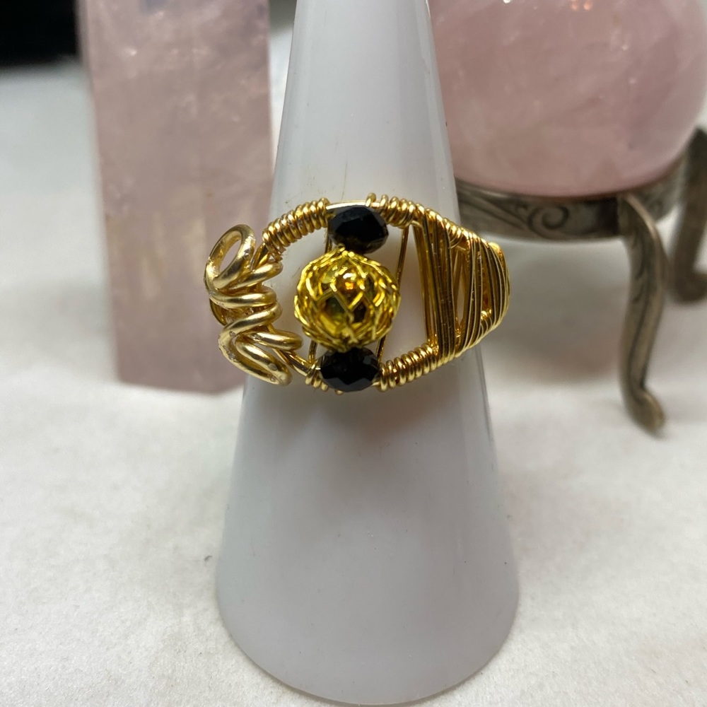 Handmade wire wrapped ring - Picture 6 of 6